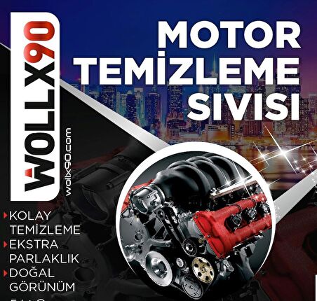 Wollx90 Motor Temizleyici Sprey 1000 ml