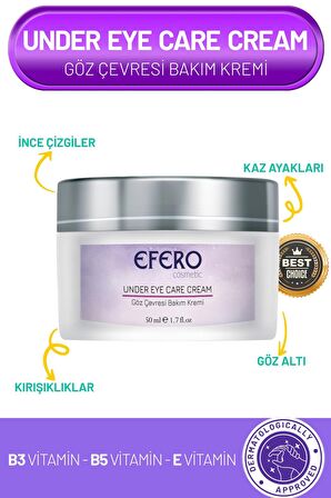 Göz Altı Torbalanma Kırışıklık Morluk Karşıtı Besleyici Bakım Kremi - Under Eye Care Cream