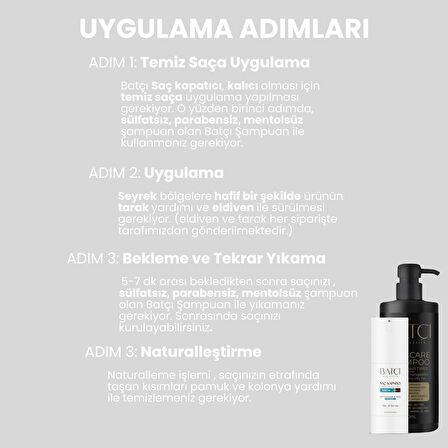 Batçı Saç Kapatıcı Dolgunlaştırıcı Sıvı Krem 50 ml