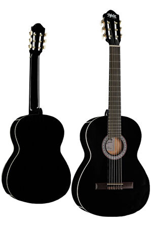 Midex MGX-200BK Kaliteli Klasik Gitar 4/4 Yetişkin Boy Full Set