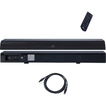 Maxword SLC-160BT Optik Çıkışlı 2.0 Kanal BT Soundbar TV Ses Sistemi 160W (79x8x6 cm) Teşhir
