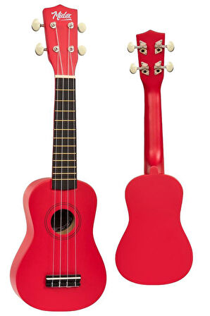 Midex UKX-901RD Kırmızı Soprano Ukulele (Askı Çanta Metod Pena)