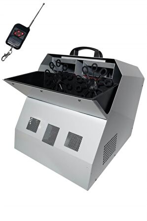 Quenlite QB-1200 Bubble Machine Baloncuk Makinesi Uzaktan Kumandalı 1200 Watt