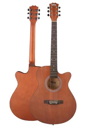Midex Phx-188EQ Set Masif Ağaç Elektro Akustik Gitar 4/4 (GİGBAG Çanta Tuner Askı Capo Jak Kablo)