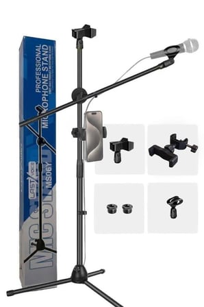 Lastvoice MS06S Mikrofon Standı - Mikrofon Sehpası (Sünger Ve Tutacak Dahil)