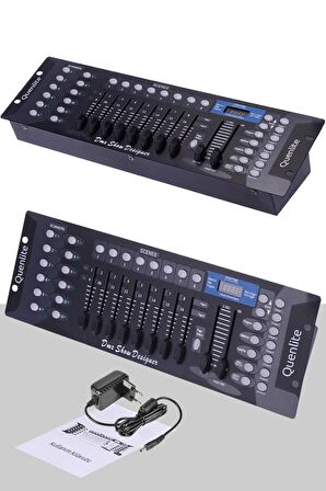 Quenlite DMX-1 Işık Kontrol Mikseri Masası DMX512 192 Kanal