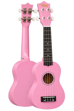 Midex UKX-901M Brown Soprano Ukulele (Askı Çanta Metod Pena)
