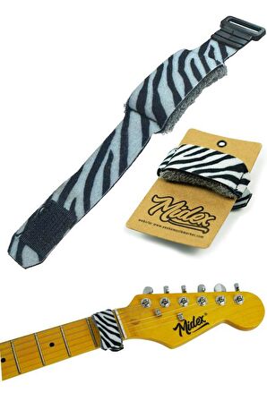 Midex Fretwrap FW-1WH Gitar Tel Susturucu - Medium (6-20cm)