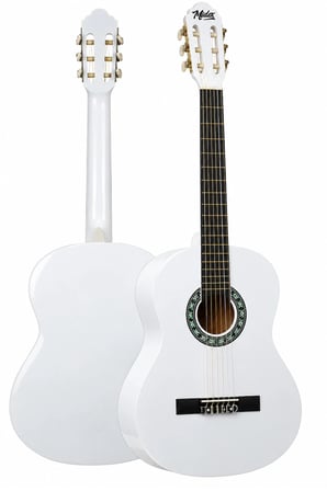 Midex CG-270WH Beyaz Renk Klasik Gitar 4/4 Yetişkin Boy Sap Ayarlı Full Set