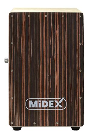 Midex CA-903 Kort Telli Cajon Profesyonel Kajon Huş Ağacı (35*31*53 cm)