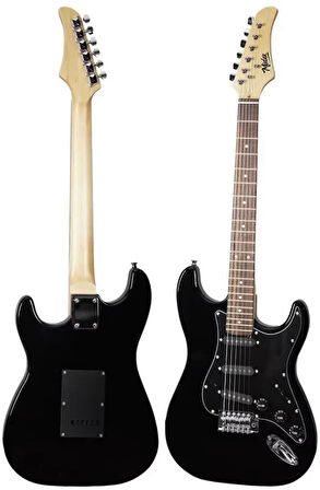 Midex RPH-30BK-50AMP Gül Klavye SSS 50W Amfili Elektro Gitar Seti