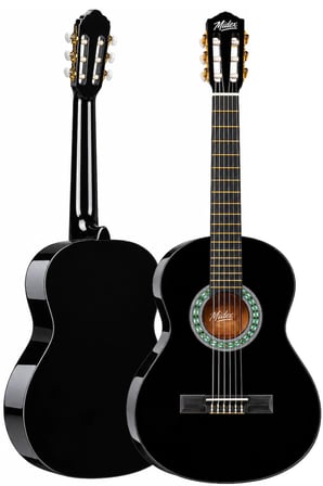 Midex CG-270BK Siyah Klasik Gitar 4/4 Yetişkin Boy Sap Ayarlı Full Set