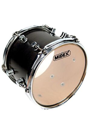 Midex DR-8R Şeffaf Renk 8 İnç Bateri Davul Tom Derisi Drumhead 8'' inch (20.32 cm)