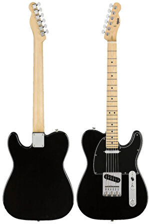 Midex TLX-50BK-50AMP Tele Kasa Maple Klavye 2 Single-Coil 50W Amfili Elektro Gitar