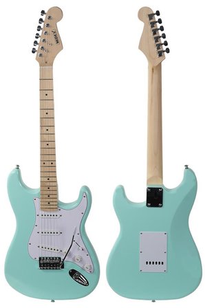 Midex RPH-30GR Maple Klavye Strat Kasa SSS Elektro Gitar Seti