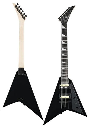 Maxword DG-28BK V Kasa Gül Klavye 2x Zebra Humbucker Manyetik Yüksek kaliteli Elektro Gitar