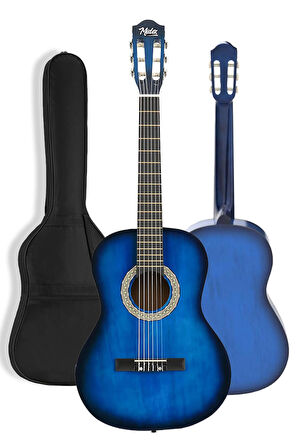 Midex CG-36BL Kaliteli 36 İnç 3/4 Juniur Çocuk Gitarı 8-12 Yaş Arası (Çanta Askı Capo Nota Sticker Pena Metod)