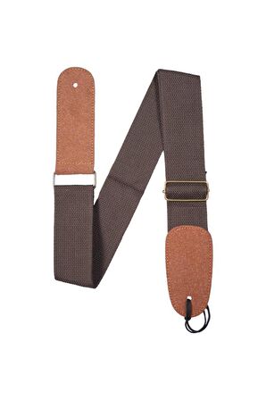 Midex HG20 Gitar Omuz Askısı Açık Kahve Renk 5 mm Genişlik 87-146 cm