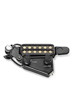 Midex ME-50 Portatif Gitar Mikrofonu Gitar Manyetiği Volüm ve Ton Kontrollü