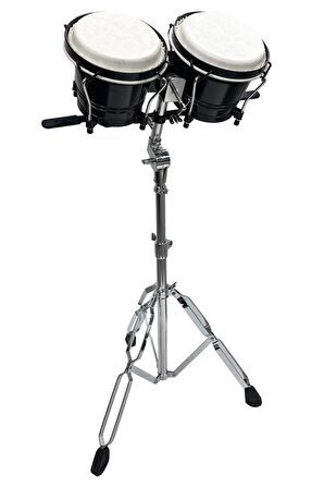 Midex BG-220ST Standlı Siyah Bongo Siam Meşesi Doğal Deri