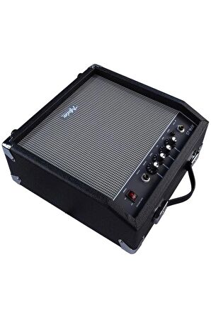 Midex RPA-25BK Bas Gitar Amfisi 25 WATT Gain Özelliği Kulaklık Çıkışı