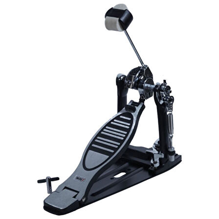 Midex PD-12 Bateri Davul Single Kick Pedalı Çift Zincirli Ayarlanabilir Stabilizatör