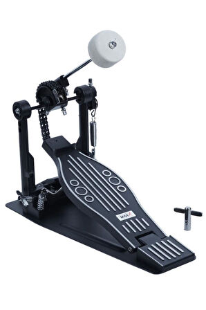 Midex PD-10 Bateri Davul Single Kick Pedalı Çift Zincirli Ayarlanabilir Stabilizatör