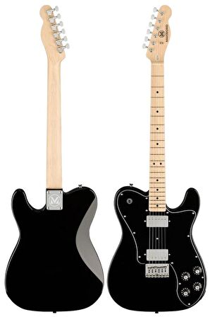 Maxword TLX-60BK-50AMP Telecaster Maple Klavye HH 50W Amfili Elektro Gitar Seti