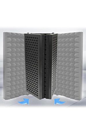 Midex PF-53 Mikrofon Ses Yalıtım İzolasyon Paneli METAL 35x28 cm