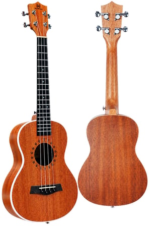 Maxword MU-26 PRO Yüksek Kaliteli Maun Tenor Ukulele Seti