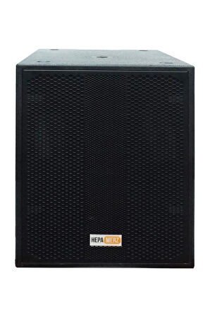 Hepa Merz Over Head SUB-PRO15-AP 2500W 15 İNÇ Yüksek Kaliteli Aktif Subwoofer Subbass Hoparlör