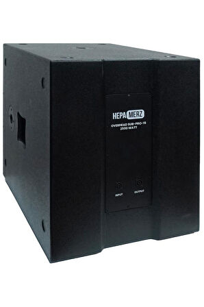 Hepa Merz Over Head SUB-PRO15-PP 2500W 15 İNÇ Yüksek Kaliteli Pasif Subwoofer Subbass Hoparlör