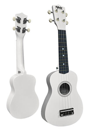 Midex UKX-901WH Beyaz Soprano Ukulele (Askı Çanta Metod Pena)