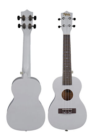 Midex UKX-233WH Beyaz Concert Ukulele (Askı Çanta Metod Pena)