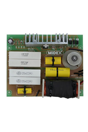 Midex CRA-1600 İki Yollu Crossover Hoparlör Devresi Ses Filtresi 600-1600W