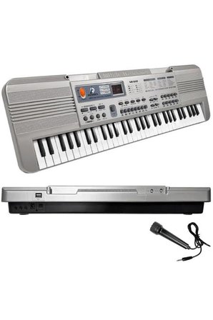Rennes NR-610 Çocuklar İçin 61 Tuşlu Org USB MP3 Pilli Mikrofonlu Org (3-12 Yaş)