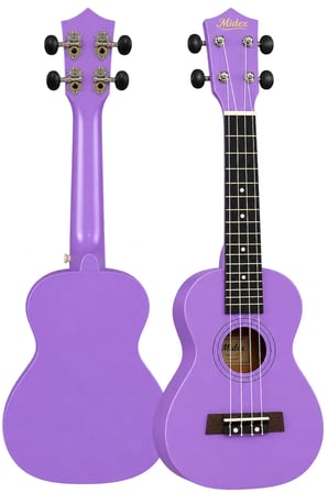 Midex UKX-233PRP Mor Concert Ukulele (Askı Çanta Pena)