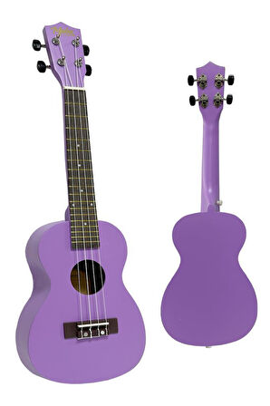 Midex UKX-233PRP Mor Concert Ukulele (Askı Çanta Metod Pena)