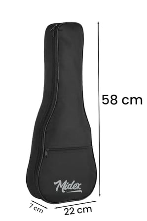 Midex CS-21A Soprano Ukulele Kılıfı (Askı Capo Pena)