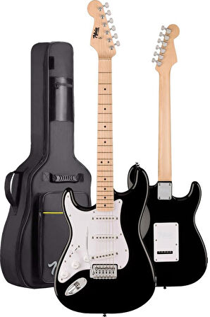 Midex RPH-31WB Solak Elektro Gitar Seti Maple Klavye Strat Kasa SSS Manyetik