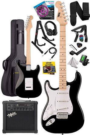 Midex RPH-31WB-25AMP Solak Elektro Gitar 25W Amfili Full Set