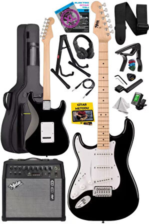 Midex RPH-31WB-50AMP Solak Elektro Gitar 50W Amfili Full Set