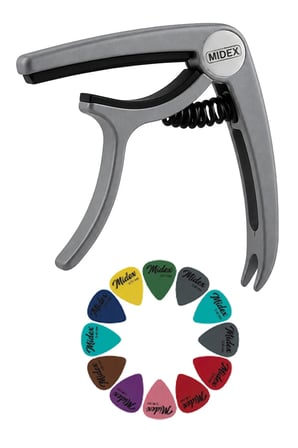 Lastvoice LCT-90SL Gitar Capo Metal Kapo Kaliteli 5 Adet Pena Hediye