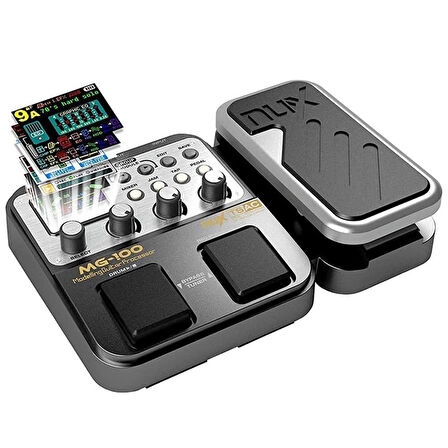 Nux MG-100 Multi-Efekt Gitar Efekt Pedalı Gitar Prosesörü