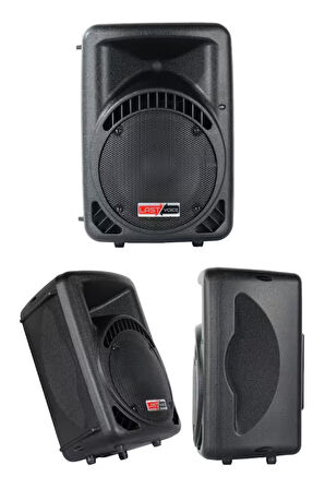 Lastvoice Ample-08A Aktif Kabin Hoparlör 8 İnç 450 Watt Bluetooth Usb
