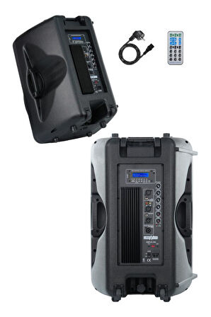 Lastvoice LS-P2915 Portatif Taşınabilir Mikrofonlu Şarjlı Ses Sistemi Hoparlör 15 İNÇ 850 WATT