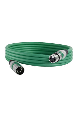Midex MXL-3M-GR Kaliteli XLR TO XLR 3 mt. Mikrofon Kablosu