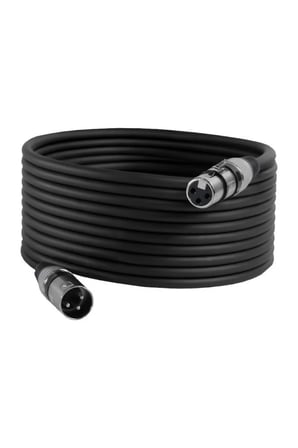 Midex MXL-20M-BK Kaliteli XLR TO XLR 20 mt. Mikrofon Kablosu