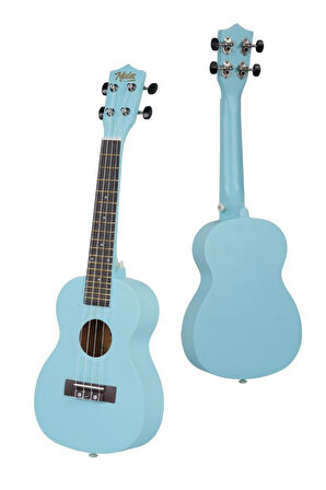 Midex UKX-233LTB Açık Mavi Concert Ukulele (Askı Çanta Metod Pena)