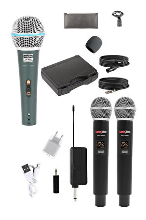  Lastvoice Ample Little Paket-4 Aktif hoparlör ve Mixer Full Ses Sistemi Seti